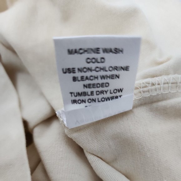 NEW Playboy Pacsun Puff Logo Tee Shirt Men's Size Large Ivory short sleeve NWT - Picture 8 of 11